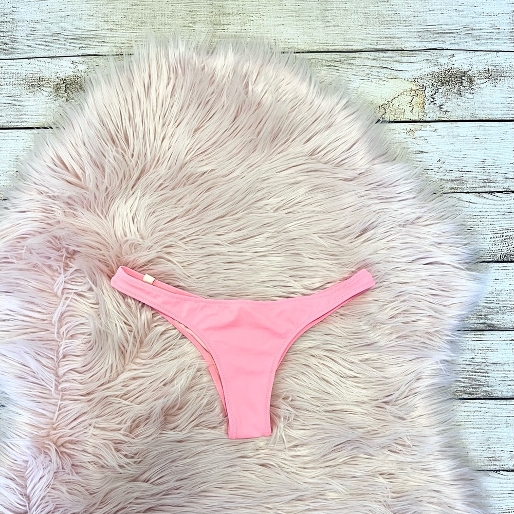 Victoria Secret Extra Cheeky Thong Neon Bikini Bottom, Size XS
